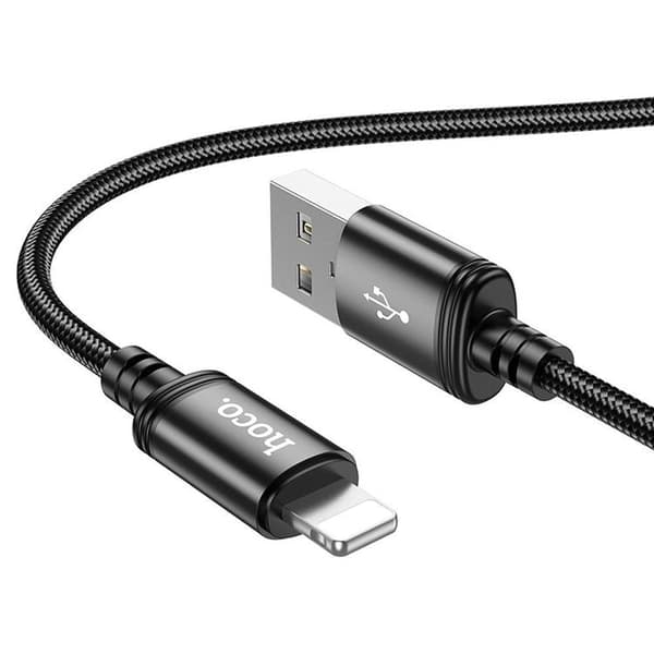 Hoco USB-A till Lightning 1m 2.4A Kabel X89 - Svart
