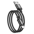 Miniatyrbild 1 av 6: Hoco USB-A till Lightning 1m 2.4A Kabel X89 - Svart