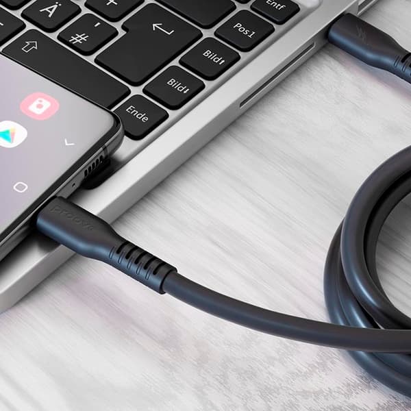 Proove USB-C - USB-C Kabel 2m Eternal - Svart