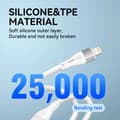 Miniatyrbild 9 av 10: Wozinsky USB-C till Lightning kabel PD 27W 1m - Vit