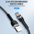 Miniatyrbild 6 av 11: Wozinsky USB-C till USB-A kabel 2.4A 1m - Svart