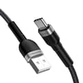 Miniatyrbild 8 av 11: Wozinsky USB-C till USB-A kabel 2.4A 1m - Svart
