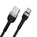 Miniatyrbild 9 av 11: Wozinsky USB-C till USB-A kabel 2.4A 1m - Svart