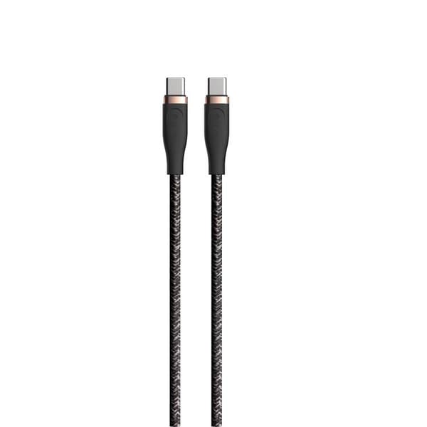 Devia USB-C Till USB-C 60W Kabel 3A 1.5m Star EC320 PD Svart