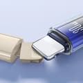 Miniatyrbild 8 av 11: Joyroom S-A42 USB-C - Lightning 30W 1.2m Kabel Crystal-Clear Series - Svart