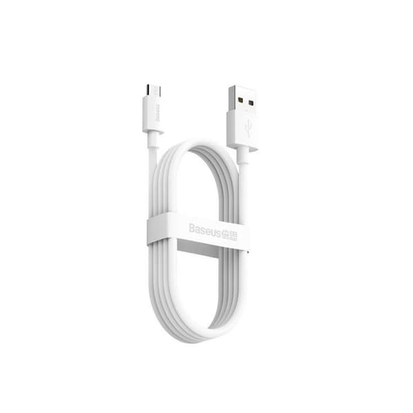 Baseus USB Till MicroUSB 1.5m Kabel 2.1A Simple Wisdom 2 pcs