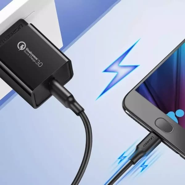 Ugreen USB Till MicroUSB 0.5m Kabel US289 - Svart