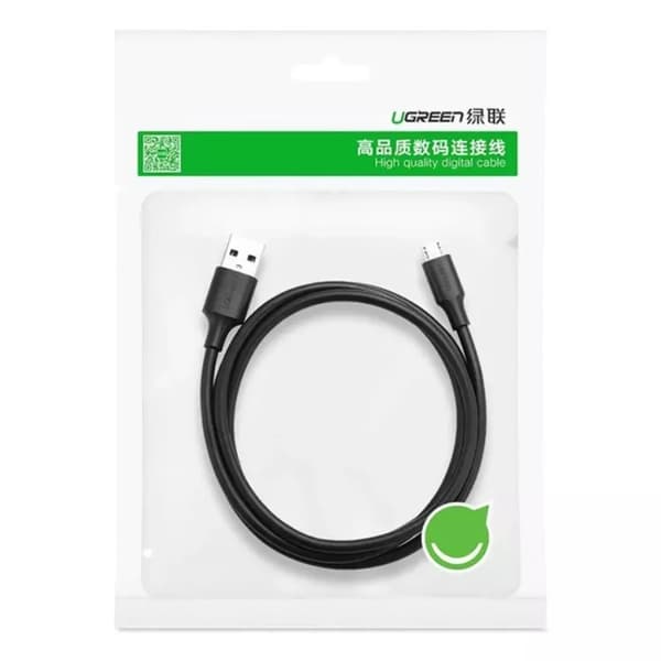 Ugreen USB Till MicroUSB 0.5m Kabel US289 - Svart