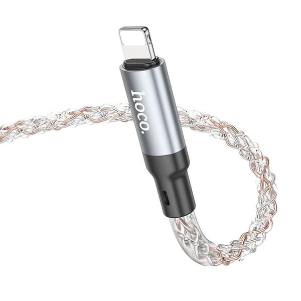 Hoco USB-C Till Lightning Kabel 20W 1m U112 - Grå
