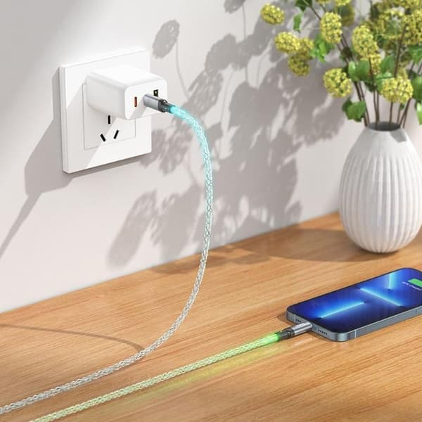 Hoco USB-C Till Lightning Kabel 20W 1m U112 - Grå