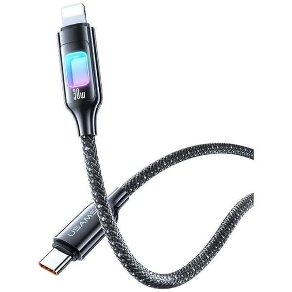 USAMS USB-C Till Lightning Kabel 30W 1.2m TC - Tarnish