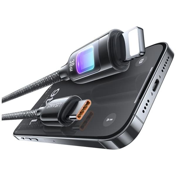 USAMS USB-C Till Lightning Kabel 30W 1.2m TC - Tarnish