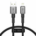 Miniatyrbild 1 av 7: Tech-Protect Lightning Kabel Ultraboost DNA 12W/2.4A 25cm - Grå