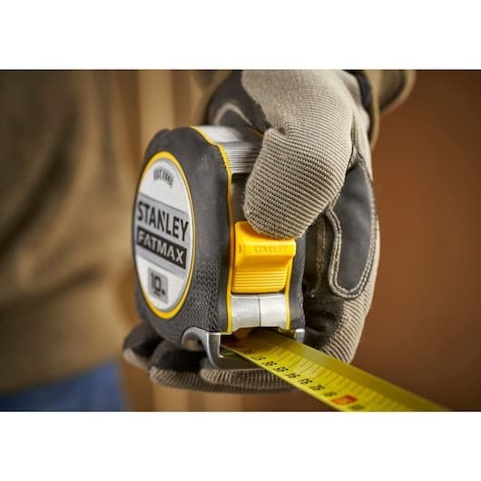 Stanley FMHT38232-0 måttband 10 m Svart, Gul