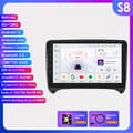 Miniatyrbild 2 av 2: Bilstereo, multimediaspelare, navigation, S8 (9 tum 8G 128G)