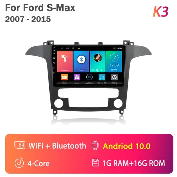 Bil Audio System, Android 12 Kompatibilitet, Carplay Integration, K3