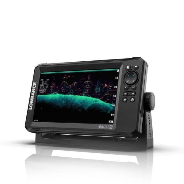 Kombinerad GPS-fiskelokolod - LOWRANCE - Eagle 9 - TripleShot HD-sond - IPS-skärm - IPX7-tålighet