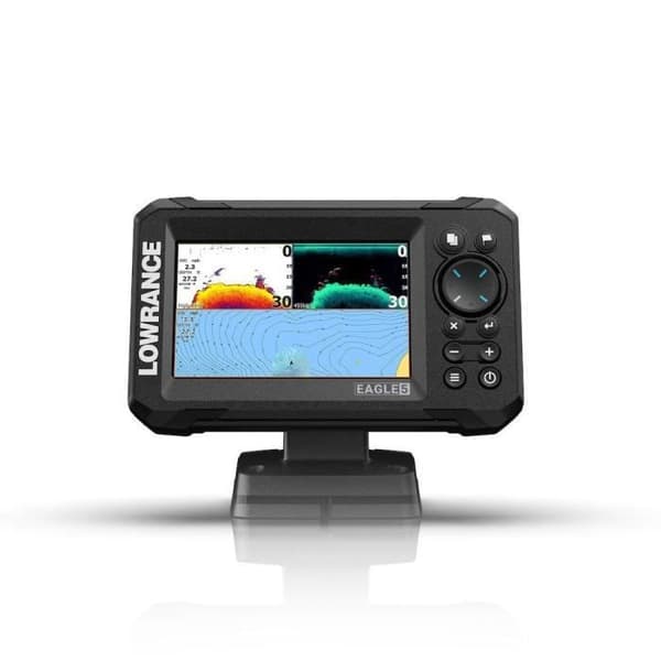Kombinerad GPS-ekolod - LOWRANCE - Eagle 5 - Med slipshot HD-givare