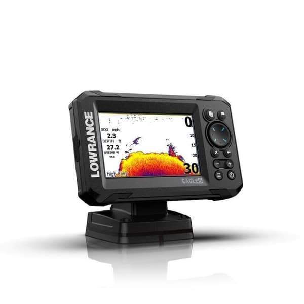 Kombinerad GPS-ekolod - LOWRANCE - Eagle 5 - Med slipshot HD-givare