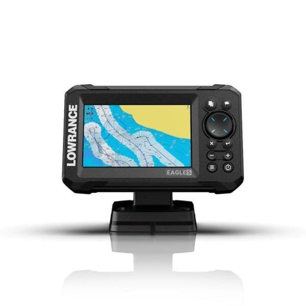Kombinerad GPS-ekolod - LOWRANCE - Eagle 5 - Med slipshot HD-givare