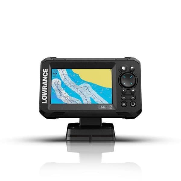 Kombinerad GPS-ekolod - LOWRANCE - Eagle 5 - Med 50/200 givare