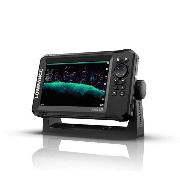 Kombinerad GPS-fiskelokolod - LOWRANCE - Eagle 7 - 83/200 HDI-givare - IPS-skärm - FishReveal