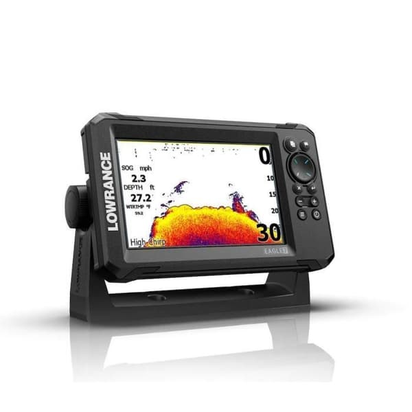 GPS-fiskelodskombination - LOWRANCE - Eagle 7 - 50/200 HDI-givare - IPS-skärm - FishReveal