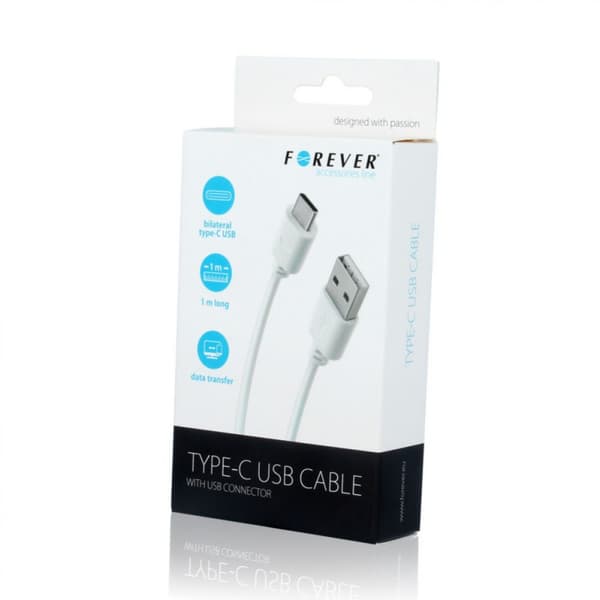 Forever Universal Type-C data and charging cable 1m