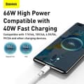 Miniatyrbilde 3 av 11: Baseus Superior Series Cable USB / USB-C / 66W / 1m