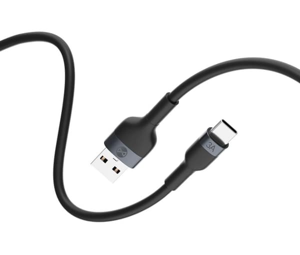 Forever Flexible Cable USB / USB-C / 1m / 3A