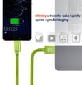 Miniatyrbillede 5 af 6: Swissten Textile Universal Quick Charge 3.1 USB-C Data and Charging Cable 1.2m