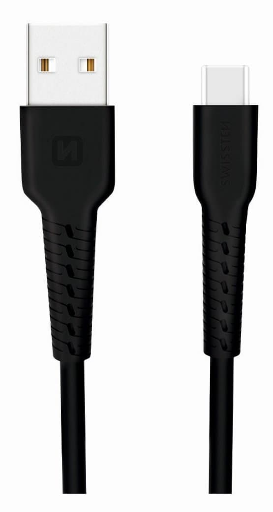 Swissten Basic Universal Quick Charge USB-C Data and Charging Cable 1m