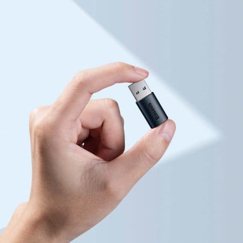 Adapteris Baseus Ingenuity Mini OTG USB- A - USB Type-C