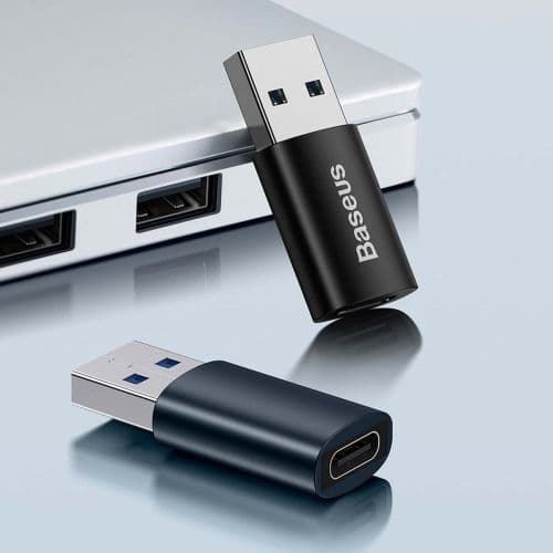 Adapteris Baseus Ingenuity Mini OTG USB- A - USB Type-C