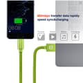 Miniatyrbillede 6 af 6: Swissten Datový Kabel Textile Usb / Usb-C 2,0 M Zelený