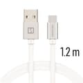 Miniatyrbilde 2 av 5: Swissten Datový Kabel Textile Usb / Usb-C 1,2 M Stříbrný