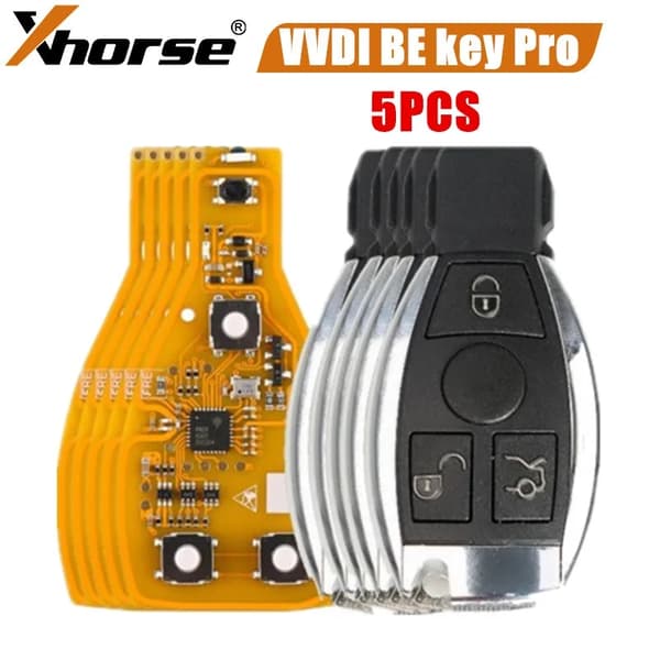 VVDI BE Key Pro, Keltainen väri, Älykäs avainkuori, Vihreä