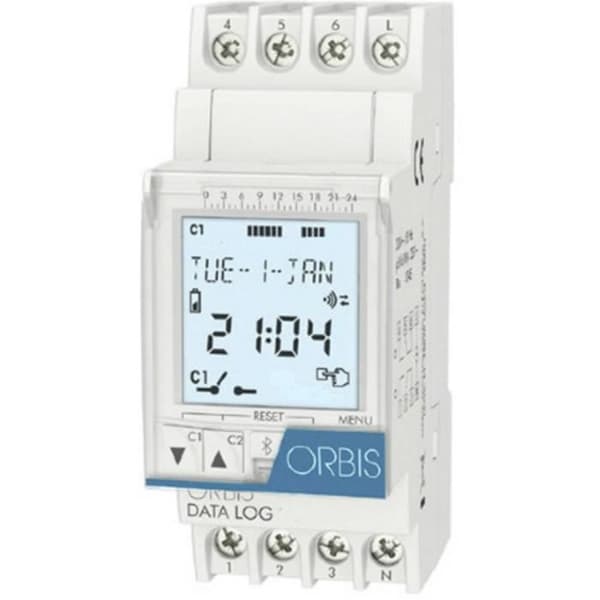 Tidsprogrammerare för skena ORBIS Zeitschalttechnik DATALOGG 230 V OB174012 digital 250 V / AC 1 st (s)