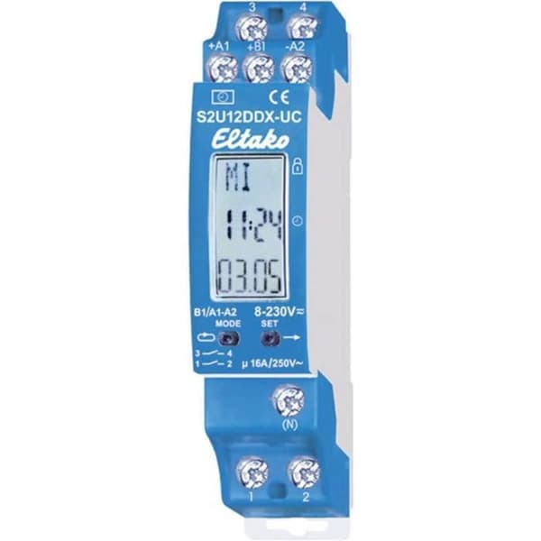 Eltako S2U12DDX-UC 23200901 230 V spårtimer 1 st (s)