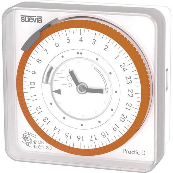 Suevia Practic D SU251032 Ytmonteringstimer analog 230 V/AC 16 A/230 V 1 st.