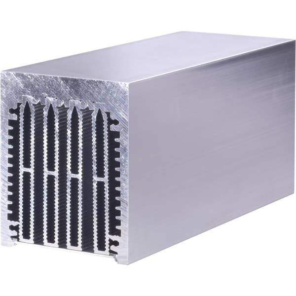 Fischer Elektronik 10015838 LA 6 150 AL Kylfläns profil 0.3 K/W (L x B x H) 150 x 75 x 62 mm