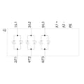 Miniatyrbild 4 av 4: Siemens 3RF2420-1AC45 Halvledarkontaktor Nollspänning 3 NO 20 A 1 st