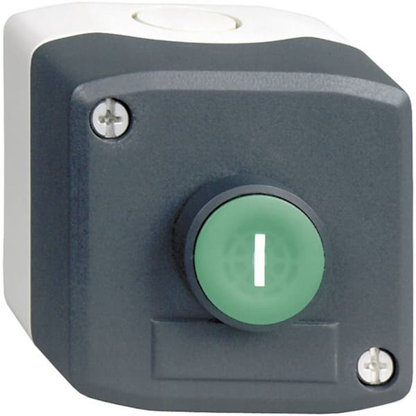 Schneider Electric XALD213 Harmony XALD213 Tryckströmställare med hölje 1 knapp Grön, Röd Tryck-upplåsning 1 st