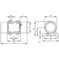 Miniatyrbild 3 av 4: Netter Vibration NEG 2570 Elektro-vibrator 230 V/400 V 1500 U/min 790 N 0.085 kW