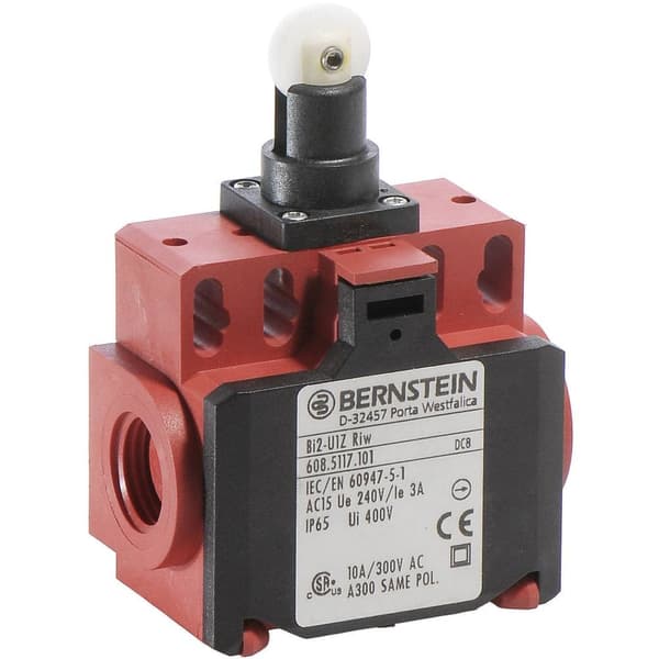 Bernstein 6085167108 BI2-SU1Z RIW Gränslägesbrytare 240 V/AC 10 A Rullhävarm momentan IP65 1 st