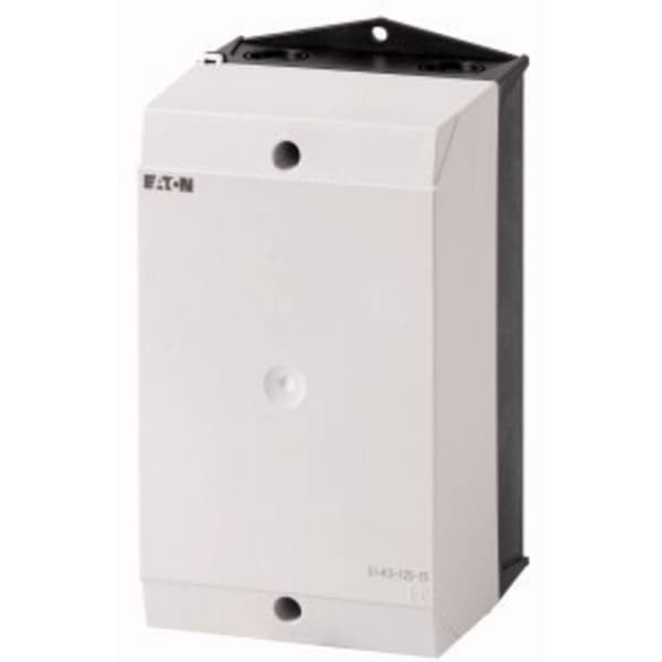 Eaton CI-K3-125-TS Tomhölje för dragskenamontering (L x B x H) 125 x 120 x 200 mm Grå-vit (RAL 7035), Svart (RAL 9005)
