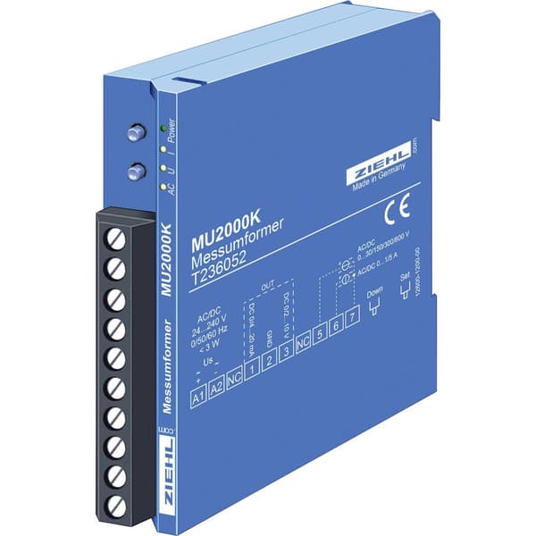 Ziehl MU2000K Mätomvandlare