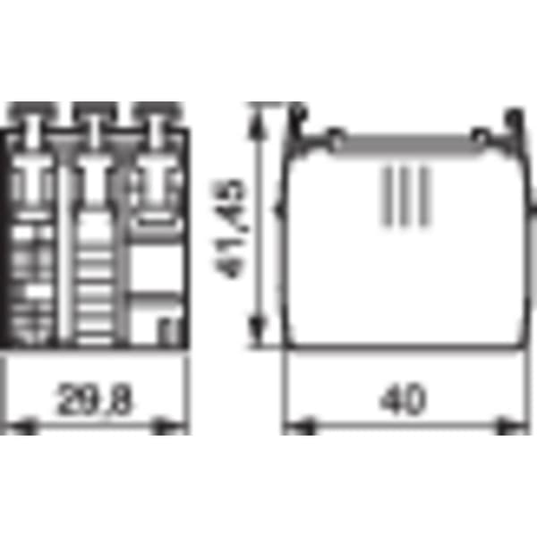BACO BA33ELC Transformator (B x H x D) 29.8 x 41.45 x 40 mm 1 st