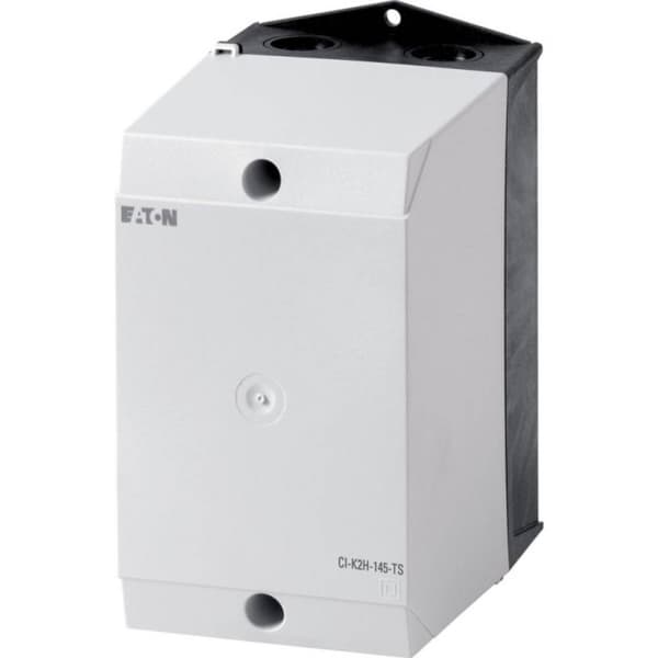 Eaton CI-K2H-145-TS Tomhölje för dragskenamontering (L x B x H) 145 x 100 x 160 mm Grå-vit (RAL 7035), Svart (RAL 9005)