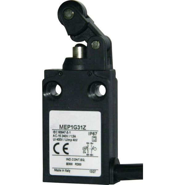 Panasonic MEP1G31Z MEP1G31Z Gränslägesbrytare 24 V 5 A Rullhävarm IP67 1 st